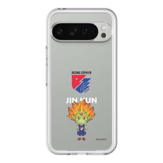 スリムプロテクションプレミアムケース［ B.LEAGUE - ライジングゼファー福岡 - 神くん ］