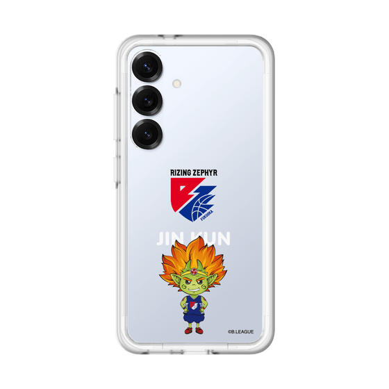 スリムプロテクションプレミアムケース［ B.LEAGUE - ライジングゼファー福岡 - 神くん ］