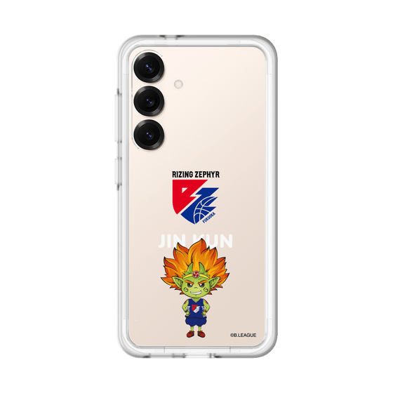 スリムプロテクションプレミアムケース［ B.LEAGUE - ライジングゼファー福岡 - 神くん ］