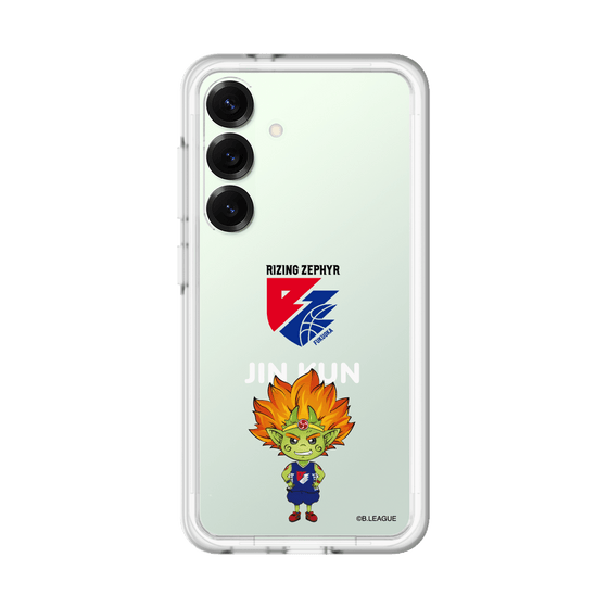 スリムプロテクションプレミアムケース［ B.LEAGUE - ライジングゼファー福岡 - 神くん ］