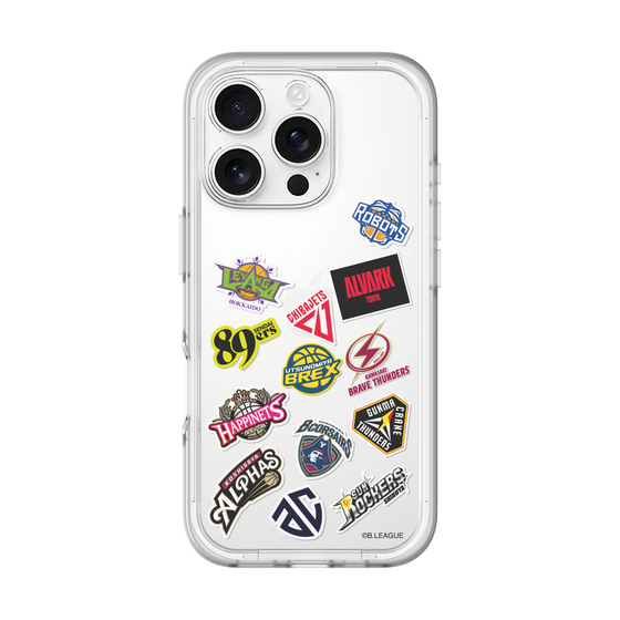 スリムプロテクションプレミアムケース［ B.LEAGUE - B1 - 東地区オールロゴ ］