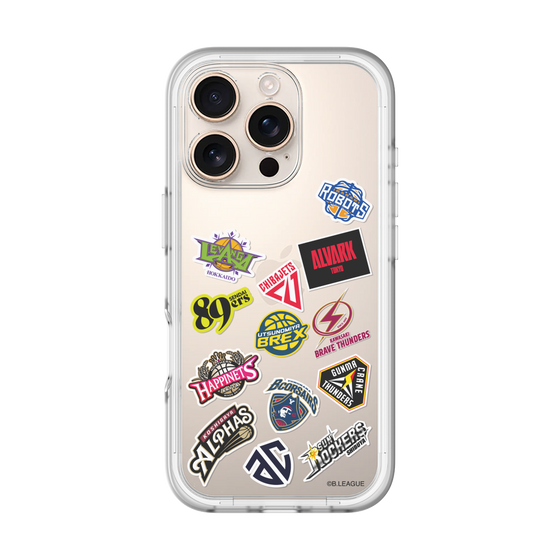 スリムプロテクションプレミアムケース［ B.LEAGUE - B1 - 東地区オールロゴ ］
