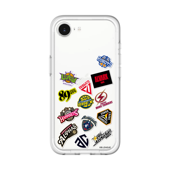 スリムプロテクションプレミアムケース［ B.LEAGUE - B1 - 東地区オールロゴ ］