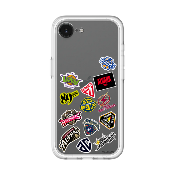 スリムプロテクションプレミアムケース［ B.LEAGUE - B1 - 東地区オールロゴ ］