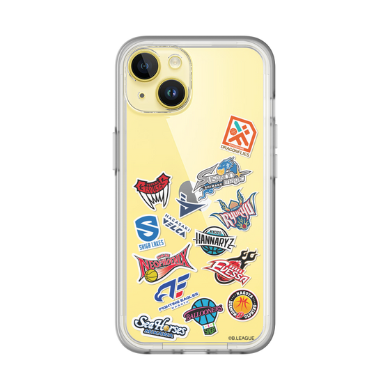 スリムプロテクションプレミアムケース［ B.LEAGUE - B1 - 西地区オールロゴ ］