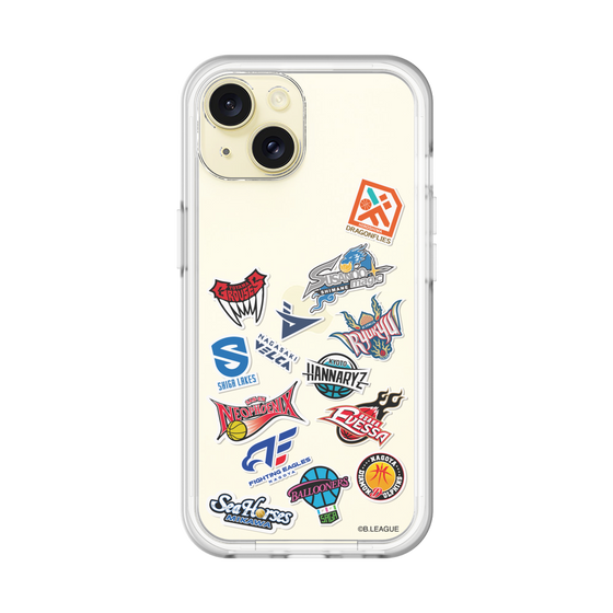スリムプロテクションプレミアムケース［ B.LEAGUE - B1 - 西地区オールロゴ ］