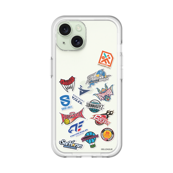 スリムプロテクションプレミアムケース［ B.LEAGUE - B1 - 西地区オールロゴ ］