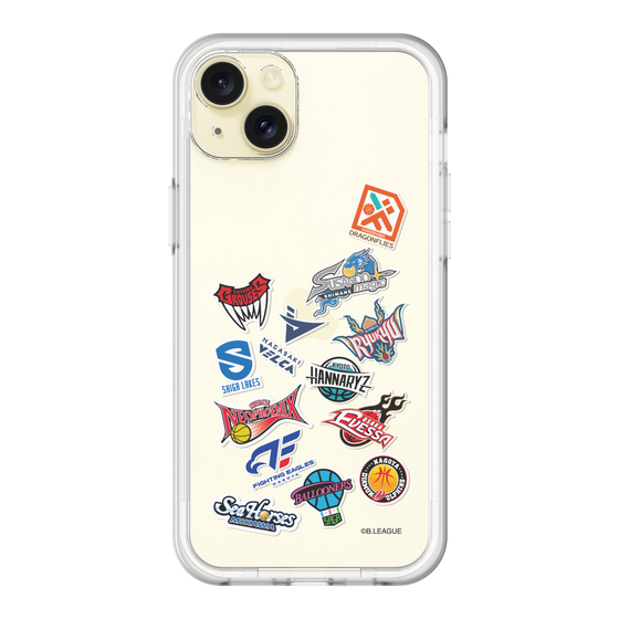スリムプロテクションプレミアムケース［ B.LEAGUE - B1 - 西地区オールロゴ ］