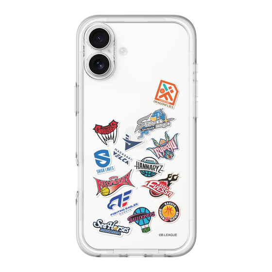 スリムプロテクションプレミアムケース［ B.LEAGUE - B1 - 西地区オールロゴ ］