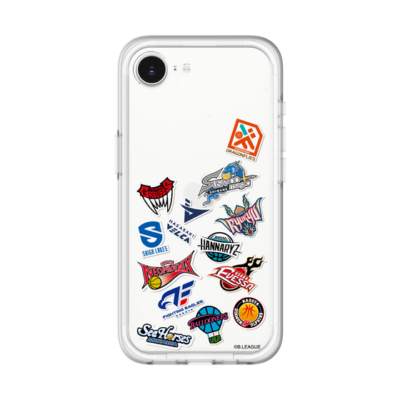 スリムプロテクションプレミアムケース［ B.LEAGUE - B1 - 西地区オールロゴ ］
