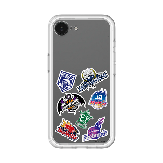 スリムプロテクションプレミアムケース［ B.LEAGUE - B2 - 東地区オールロゴ ］