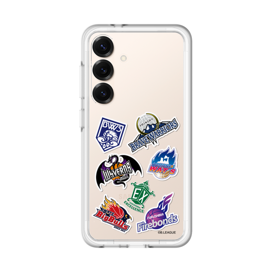 スリムプロテクションプレミアムケース［ B.LEAGUE - B2 - 東地区オールロゴ ］