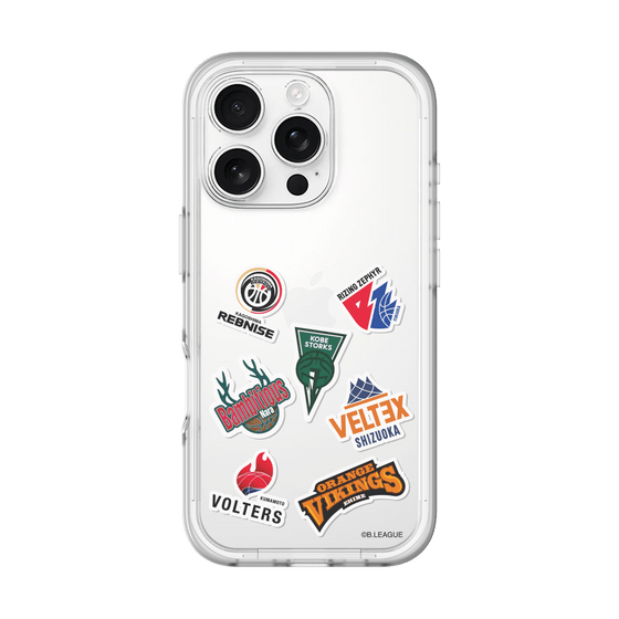 スリムプロテクションプレミアムケース［ B.LEAGUE - B2 - 西地区オールロゴ ］
