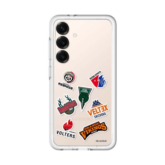 スリムプロテクションプレミアムケース［ B.LEAGUE - B2 - 西地区オールロゴ ］