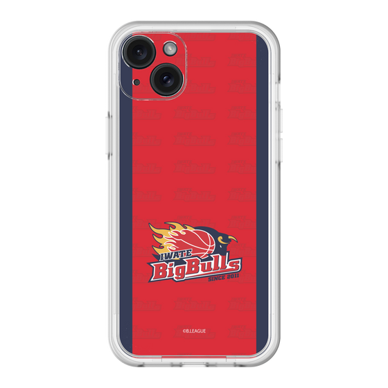 スリムプロテクションプレミアムケース［ B.LEAGUE - 岩手ビッグブルズ - ロゴデザイン ］