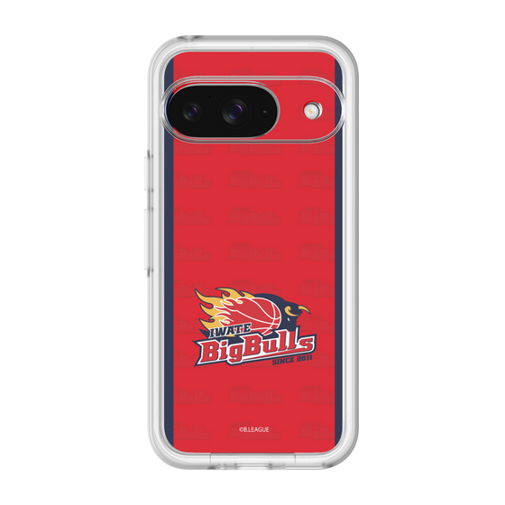 スリムプロテクションプレミアムケース［ B.LEAGUE - 岩手ビッグブルズ - ロゴデザイン ］