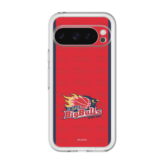 スリムプロテクションプレミアムケース［ B.LEAGUE - 岩手ビッグブルズ - ロゴデザイン ］