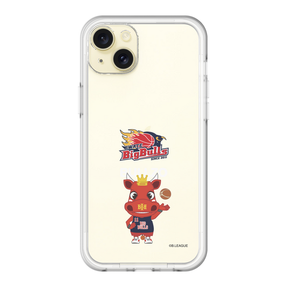 スリムプロテクションプレミアムケース［ B.LEAGUE - 岩手ビッグブルズ - ぶるぞー ］