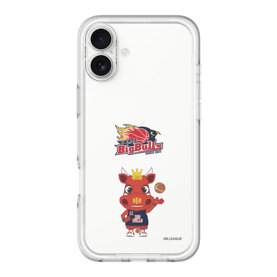 スリムプロテクションプレミアムケース［ B.LEAGUE - 岩手ビッグブルズ - ぶるぞー ］