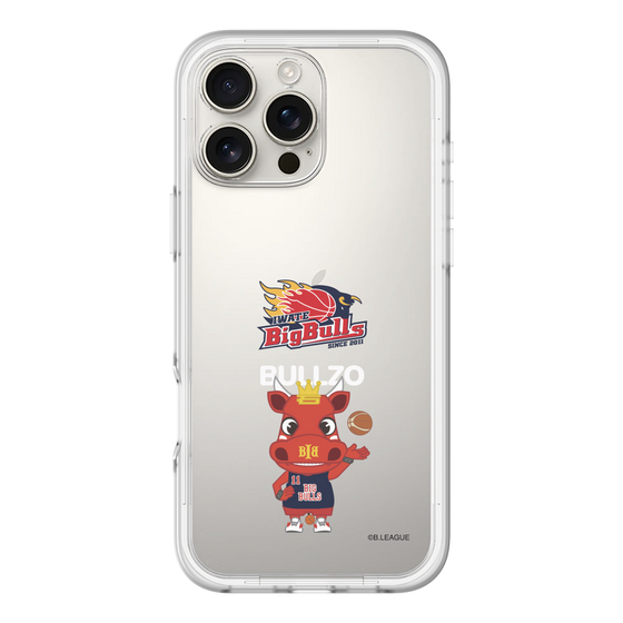 スリムプロテクションプレミアムケース［ B.LEAGUE - 岩手ビッグブルズ - ぶるぞー ］