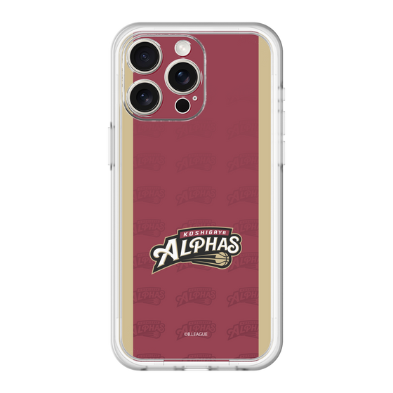 スリムプロテクションプレミアムケース［ B.LEAGUE - 越谷アルファーズ - ロゴデザイン ］
