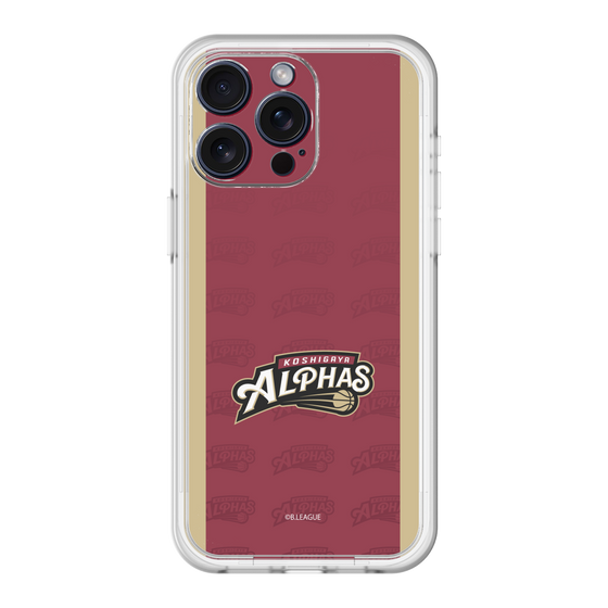 スリムプロテクションプレミアムケース［ B.LEAGUE - 越谷アルファーズ - ロゴデザイン ］