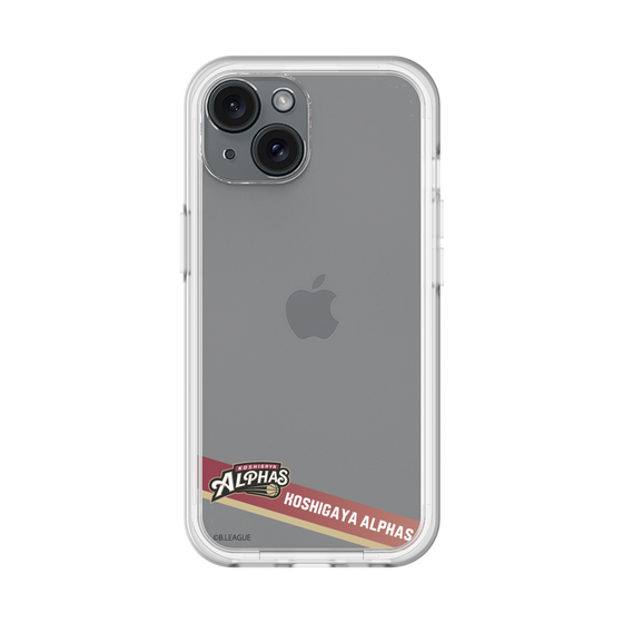スリムプロテクションプレミアムケース［ B.LEAGUE - 越谷アルファーズ - ラインデザイン ］