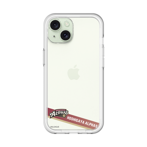 スリムプロテクションプレミアムケース［ B.LEAGUE - 越谷アルファーズ - ラインデザイン ］