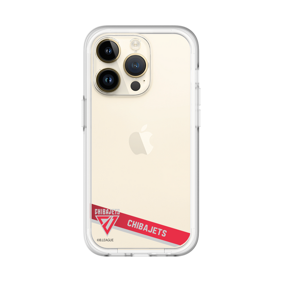 スリムプロテクションプレミアムケース［ B.LEAGUE - 千葉ジェッツ - ラインデザイン ］