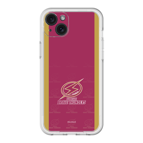 スリムプロテクションプレミアムケース［ B.LEAGUE - 川崎ブレイブサンダース - ロゴデザイン ］
