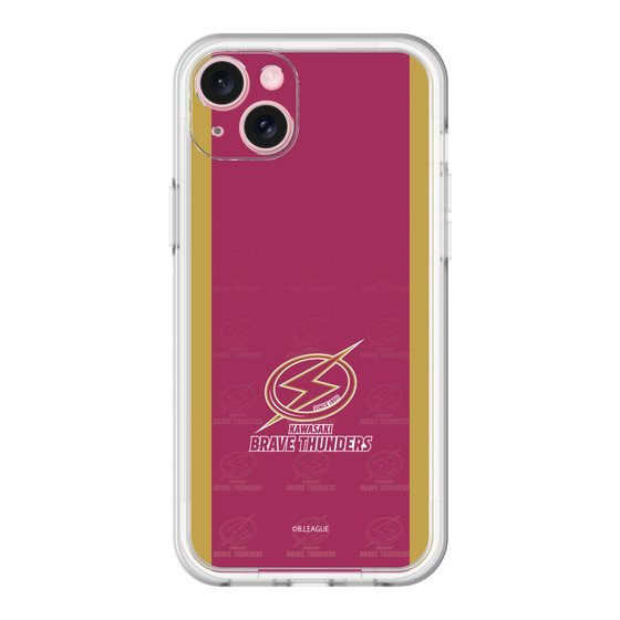 スリムプロテクションプレミアムケース［ B.LEAGUE - 川崎ブレイブサンダース - ロゴデザイン ］