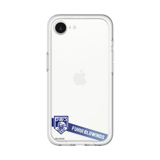 スリムプロテクションプレミアムケース［ B.LEAGUE - 福井ブローウィンズ - ラインデザイン ］