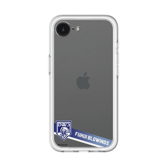 スリムプロテクションプレミアムケース［ B.LEAGUE - 福井ブローウィンズ - ラインデザイン ］