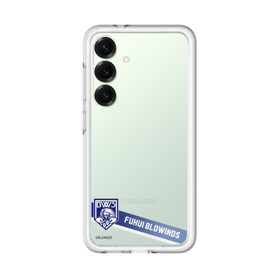 スリムプロテクションプレミアムケース［ B.LEAGUE - 福井ブローウィンズ - ラインデザイン ］