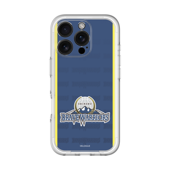 スリムプロテクションプレミアムケース［ B.LEAGUE - 信州ブレイブウォリアーズ - ロゴデザイン ］