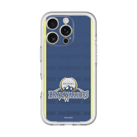 スリムプロテクションプレミアムケース［ B.LEAGUE - 信州ブレイブウォリアーズ - ロゴデザイン ］
