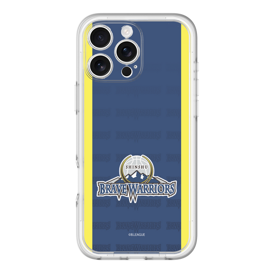 スリムプロテクションプレミアムケース［ B.LEAGUE - 信州ブレイブウォリアーズ - ロゴデザイン ］