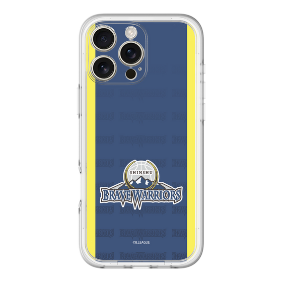 スリムプロテクションプレミアムケース［ B.LEAGUE - 信州ブレイブウォリアーズ - ロゴデザイン ］