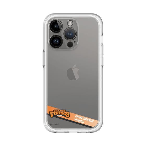 スリムプロテクションプレミアムケース［ B.LEAGUE - 愛媛オレンジバイキングス - ラインデザイン ］