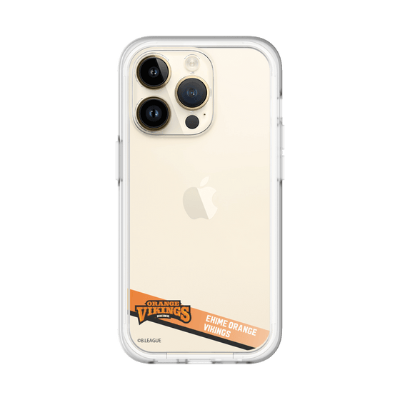 スリムプロテクションプレミアムケース［ B.LEAGUE - 愛媛オレンジバイキングス - ラインデザイン ］