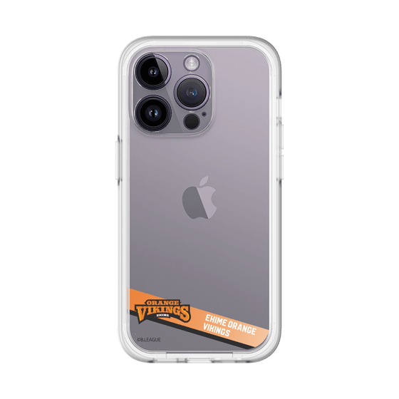 スリムプロテクションプレミアムケース［ B.LEAGUE - 愛媛オレンジバイキングス - ラインデザイン ］