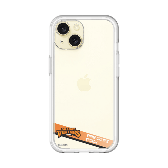 スリムプロテクションプレミアムケース［ B.LEAGUE - 愛媛オレンジバイキングス - ラインデザイン ］