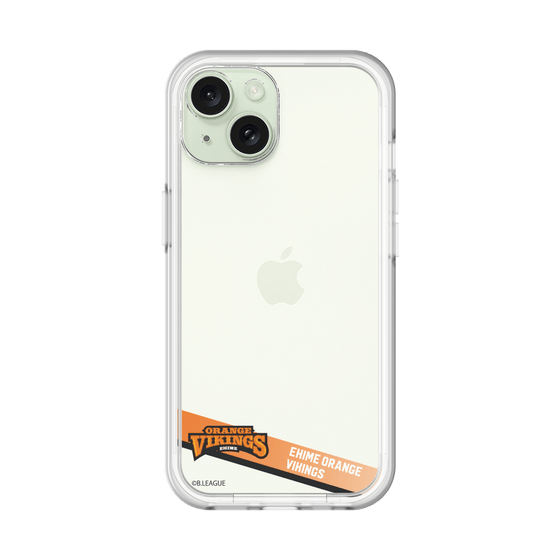 スリムプロテクションプレミアムケース［ B.LEAGUE - 愛媛オレンジバイキングス - ラインデザイン ］