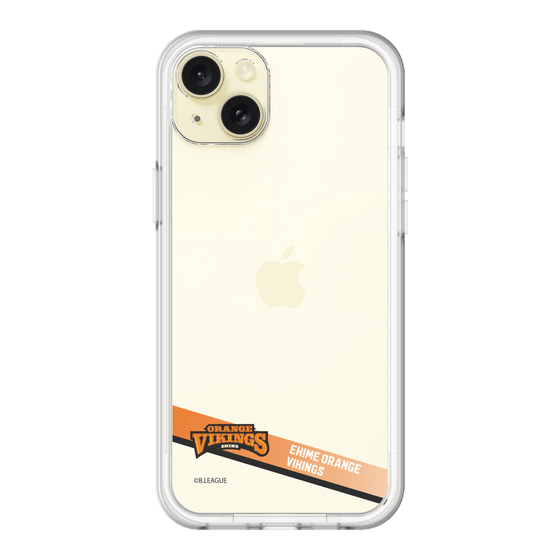 スリムプロテクションプレミアムケース［ B.LEAGUE - 愛媛オレンジバイキングス - ラインデザイン ］