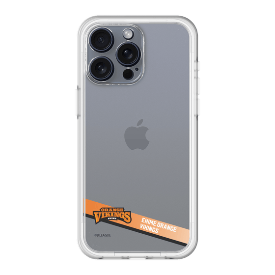 スリムプロテクションプレミアムケース［ B.LEAGUE - 愛媛オレンジバイキングス - ラインデザイン ］