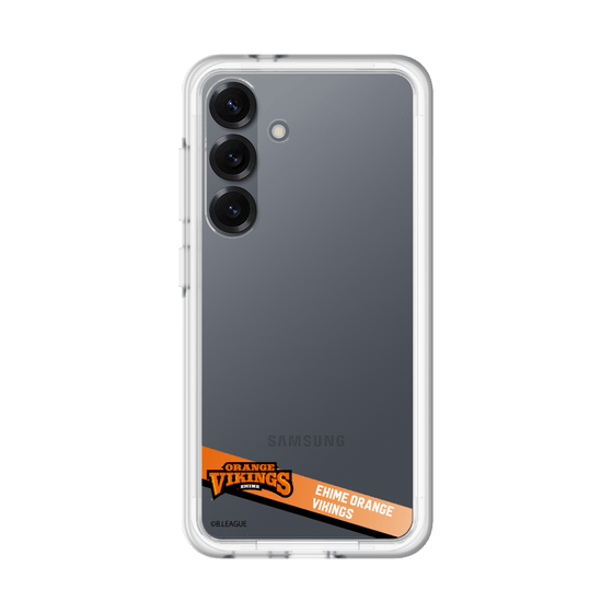 スリムプロテクションプレミアムケース［ B.LEAGUE - 愛媛オレンジバイキングス - ラインデザイン ］