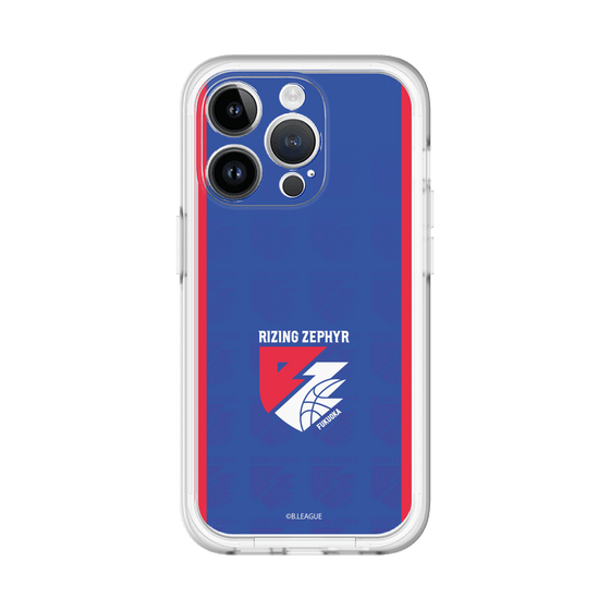 スリムプロテクションプレミアムケース［ B.LEAGUE - ライジングゼファー福岡 - ロゴデザイン ］
