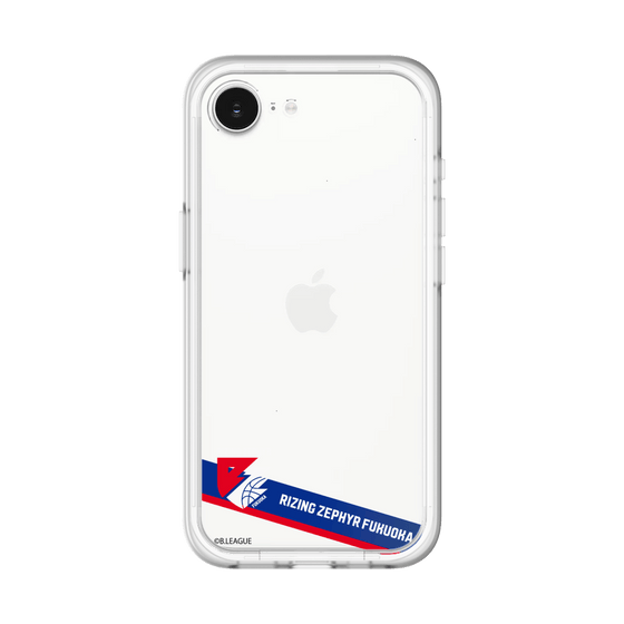 スリムプロテクションプレミアムケース［ B.LEAGUE - ライジングゼファー福岡 - ラインデザイン ］