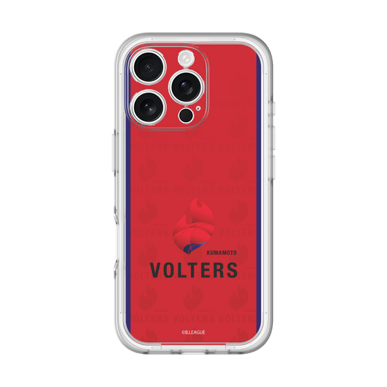 スリムプロテクションプレミアムケース［ B.LEAGUE - 熊本ヴォルターズ - ロゴデザイン ］