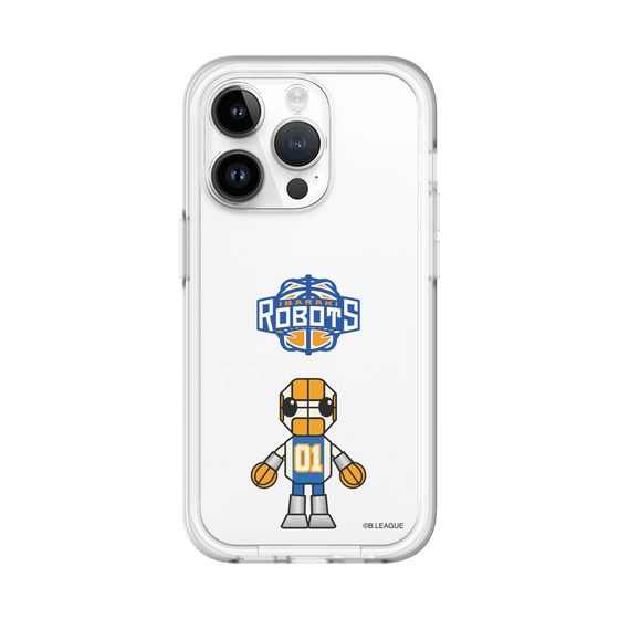 スリムプロテクションプレミアムケース［ B.LEAGUE - 茨城ロボッツ - ロボスケ ］